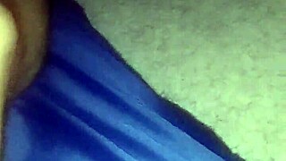 Ebony milf teases monster cock with sloppy sucking