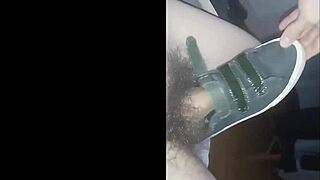 Thirty minute visit in Marion's home with shoe and sneaker focus