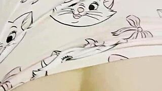 big ass step sister tempts step bro with water and gets fucked passionately.