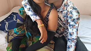 Hot Desi Husband Fucks Wife in Intense Cowgirl Sex!