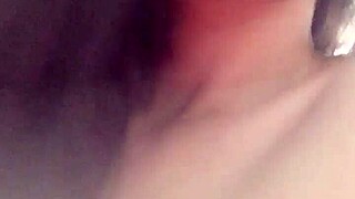 venezuelan slut plays with herself in intense solo session