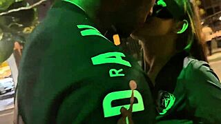 carnival cop arrests moreno to cum on his dick 😂