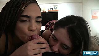 Lucky Dude Has Threesome With Scarlett Taylor And Naomi