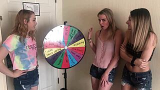 stripping wheel game on patreon, let's spin for fun 😊