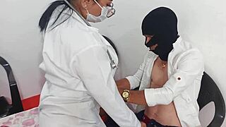 I fucked my patient in the hospital, her tits bounced.