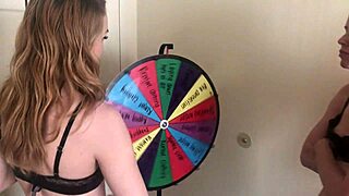 stripping wheel game on patreon, let's spin for fun 😊