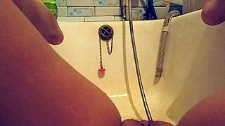 piss and wash with urine, busty milf loves dirty fetish amateur compilation in bathtub pawg