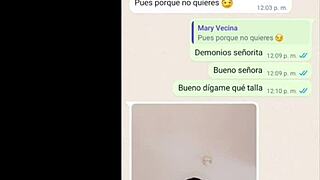 Doña Mary got hot and we fucked