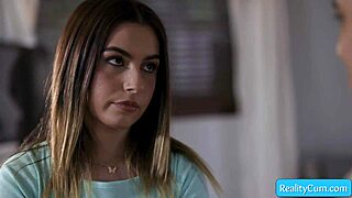 Chanel Camryn seduces her step-brother Ricky Spanish and rides him