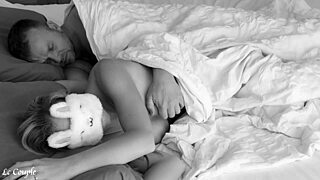 Husband Awakens Blindfolded Wife With Fingering To Orgasm And Facial