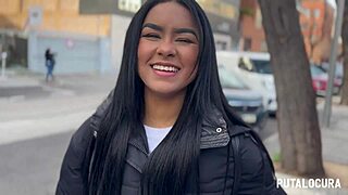 Putalocura - Venezuelan Cutie Ambar Bunny Gets Creampie After Doggystyle