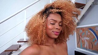 sexy fitness ebony rebeca villar gets fucked by 3 huge cocks in dap dp anal, monster cocks gaping her atm