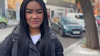 Putalocura - Venezuelan Cutie Ambar Bunny Gets Creampie After Doggystyle