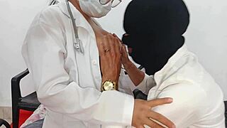 I fucked my patient in the hospital, her tits bounced.