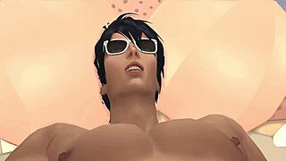 Who banged the giant-titted resort owner in Sims 4?