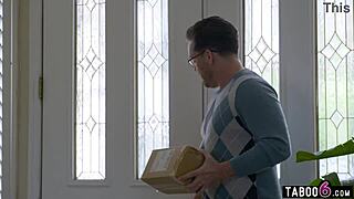 Latina wife catches family member fucking fleshlight