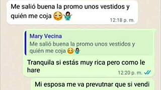 Doña Mary got hot and we fucked