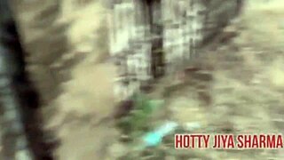 Desi Girl Outdoor Encounter with Her Boyfriend