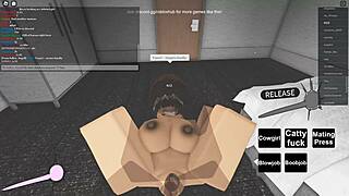 17 roblox porn features a young whore in taboo action