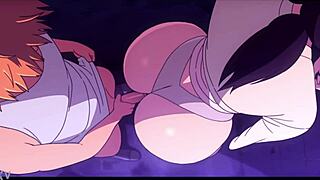 Chained Man Blows Big Ass!