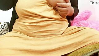 my friend sister playing with boobs intensely, grabbing and squeezing