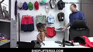 When will teen shoplifter Callie Jacobs learn her doggystyle lesson?