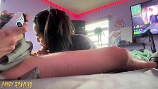 one day with real amateur latina gringo couple