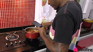 Jantar caseiro teve anal de sobremesa, it's rough and gaping!