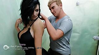 cheating on my husband with his friend in the bathroom 😈