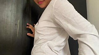 My stepsister enters my room to spend time and asks for a favor