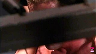 a horny ripped cop performs an anal inspection on a latina hooker in jail