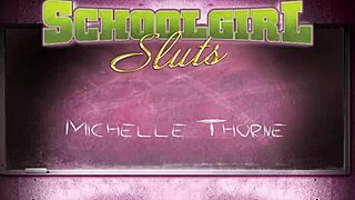 Does Michelle Thorne, the blonde milf secretary, crave her boss's big cock?