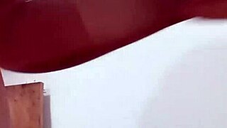 Chubby Wife Reveals Her Assets While Cooking