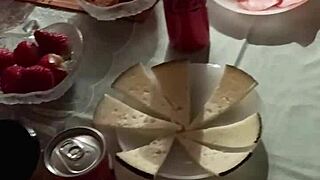 mother in law fucked while girlfriend works ending with creampie