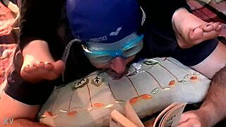 Roberta's foot odor teases me with humiliating dominance