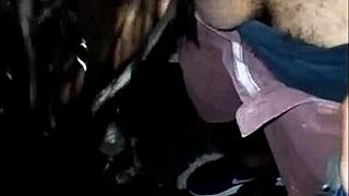 lenev8 intensely fucks strangers at viewpoint, gets cum shower