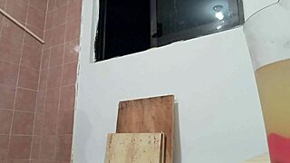 Chubby Wife Reveals Her Assets While Cooking