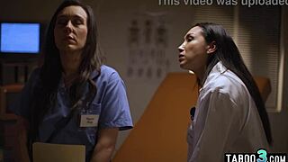 Latina Milf Doctor Vicki Chase Lures Nurse Sinn Sage Into Lesbian Sex