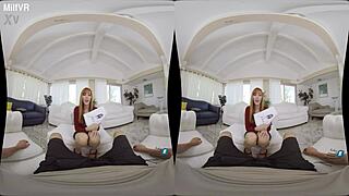 Milfvr stepmom blackmail with lauren phillips contrasts horny reality