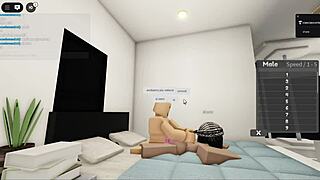 this couple is having sex on roblox with big tits