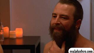 horny couples gathered in the red room for massive group sex adventure