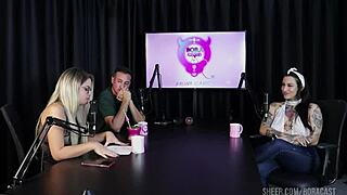 compilados da lexi mallet no bora cast com bruna carlos watch on sheer red