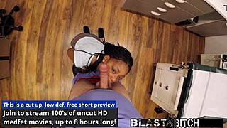 Minnie Rose Gets Face Blasted With Cum After POV Blowjob