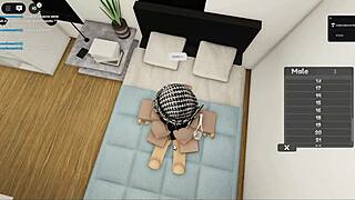 this couple is having sex on roblox with big tits