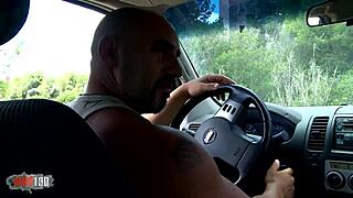 Francys Belle, the Brazilian milf, enjoys outdoor ass fucking