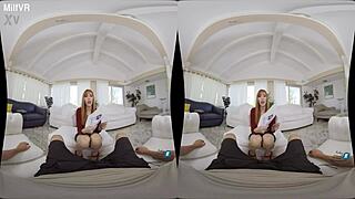 Milfvr stepmom blackmail with lauren phillips contrasts horny reality