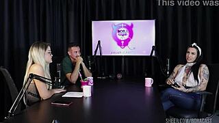 compilados da lexi mallet no bora cast com bruna carlos watch on sheer red