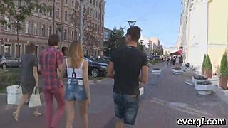 Skint Boyfriend Lets Sexy Friend Nail His Ex-Girlfriend For Cash