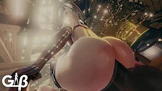 Overwatch Best Of Mercy In Hentai Action With Big Cock And Tits