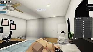 this couple is having sex on roblox with big tits